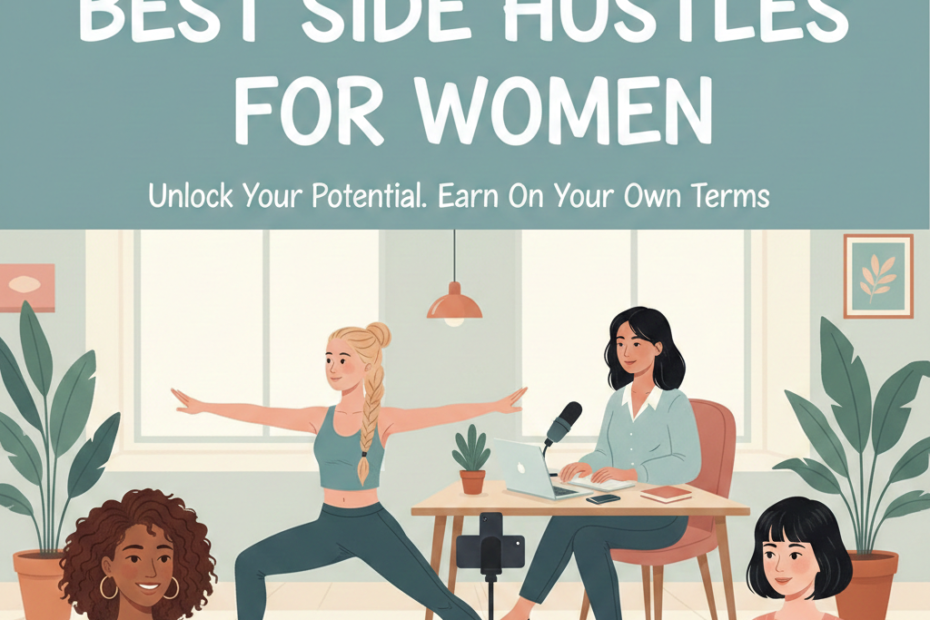 best side hustles for women 2026 complete details
