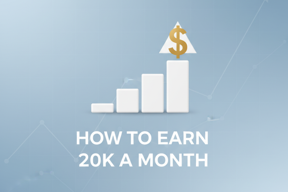 how to earn 20k a month