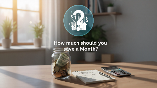How much should i save a month