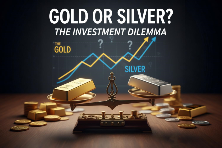 Is it better to invest in Gold or Silver